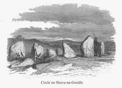 Circle on Slieve-na-Greidle