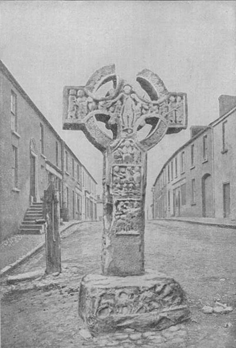 book of kells cross. Celtic Cross at Kells,
