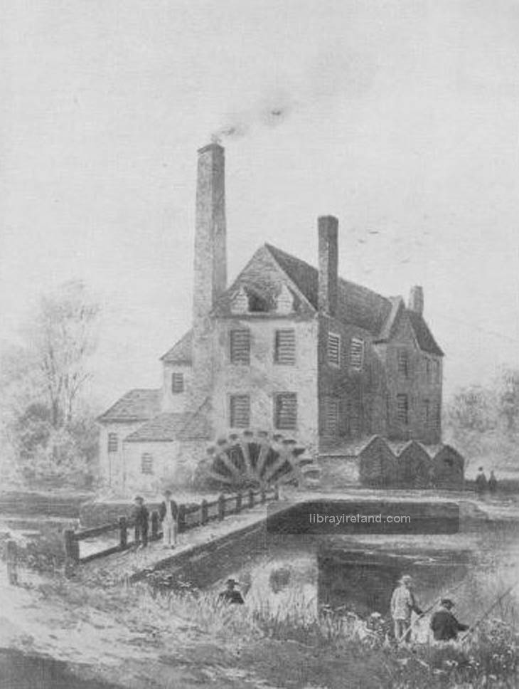 Francis Joy's Paper Mill, Belfast, 1800