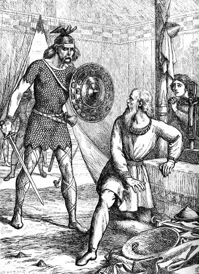Brian Boroimhe or Boru killed by the Viking