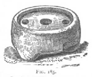 Complete pot-shaped Quern