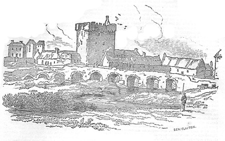 The Bridge and Castle of Shruel or Shrule, County Mayo