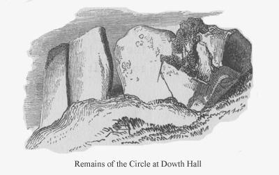 Remains of the Circle at Dowth Hall