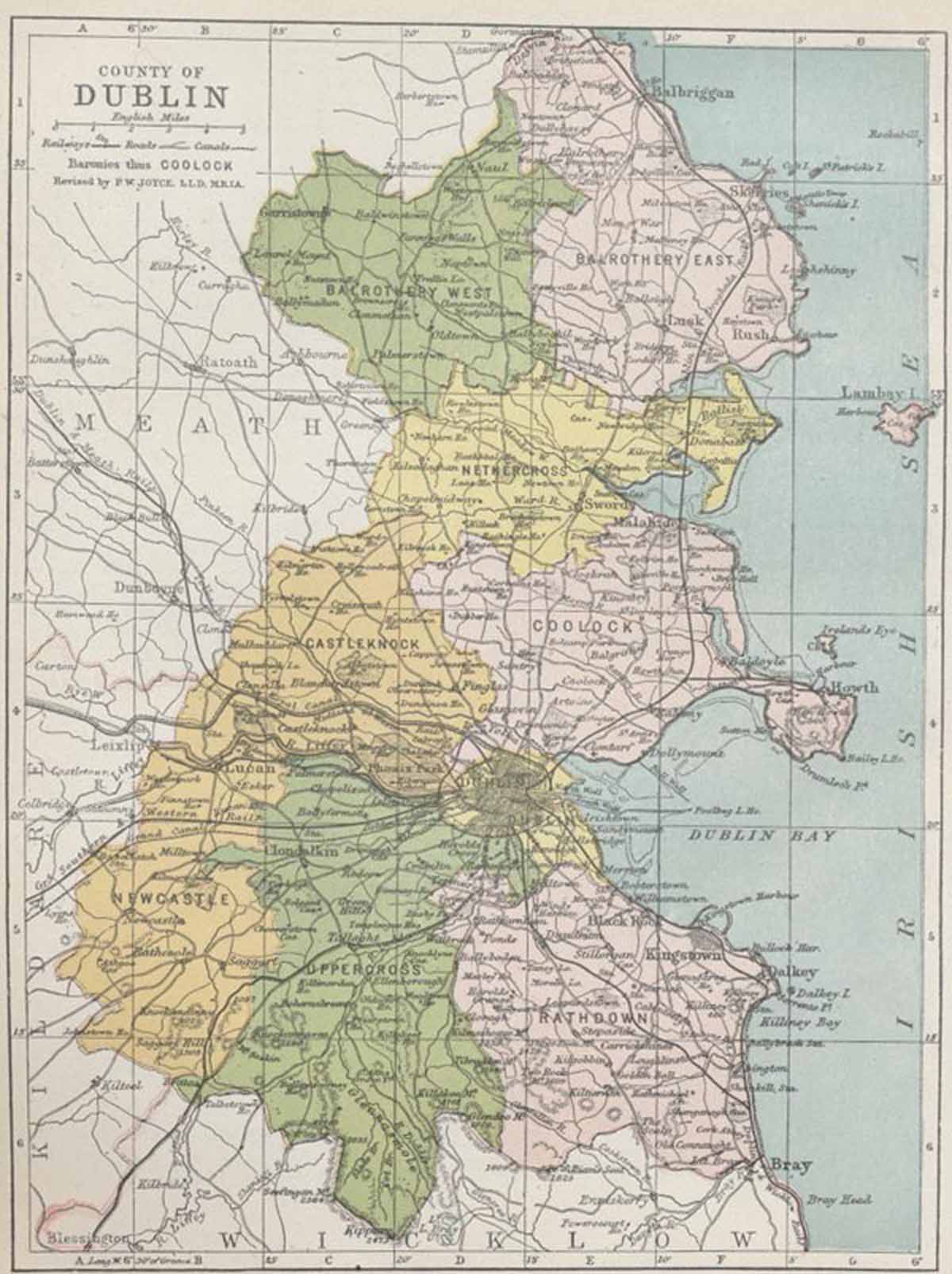 County Dublin Map