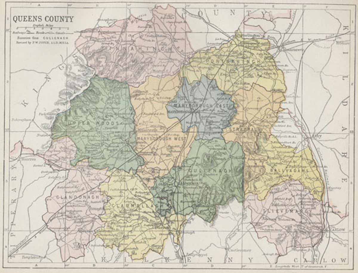 County Laois Map