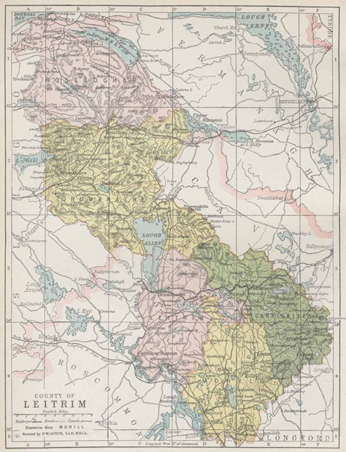 County Leitrim Map
