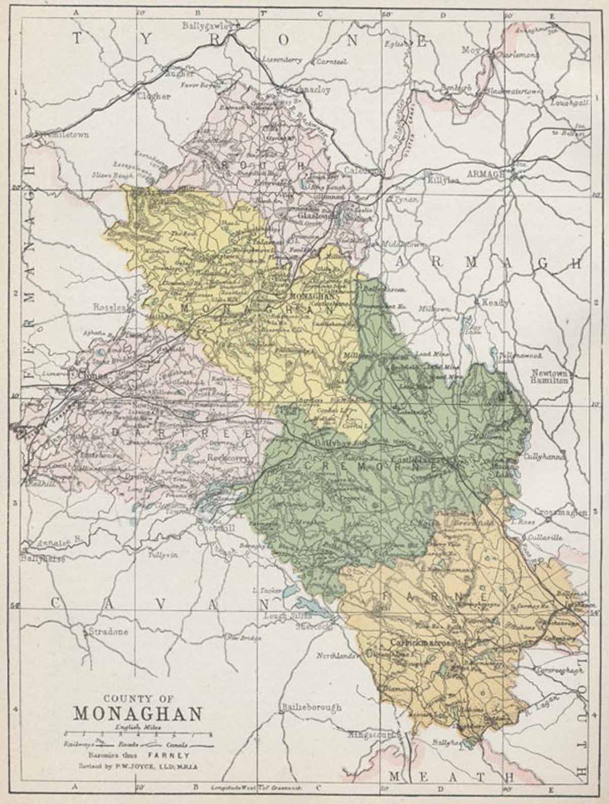 County Monaghan Map
