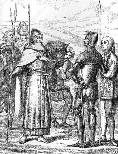 Interview between MacMurrough and the Officers of Richard the Second