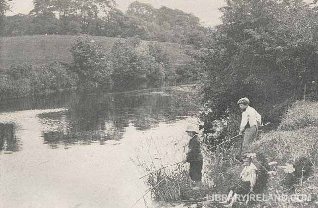 Boys Fishing at Recess, County Galway