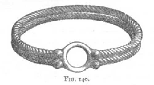 Irish bronze bracelet