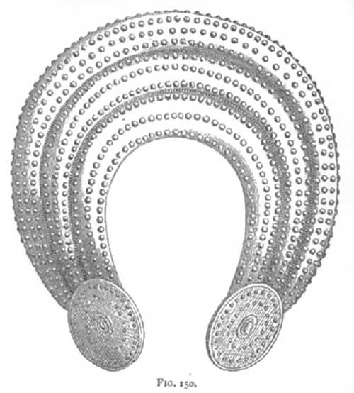 Gold Muince, Gorget or Crescent of the second type