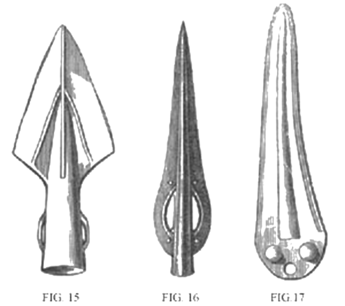 Firbolg and Dedannan spear-heads