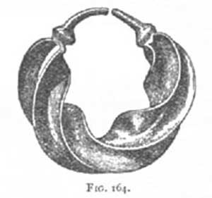 Ancient Irish gold earring