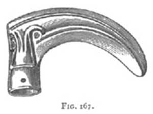 Ancient Irish Bronze Reaping-hook