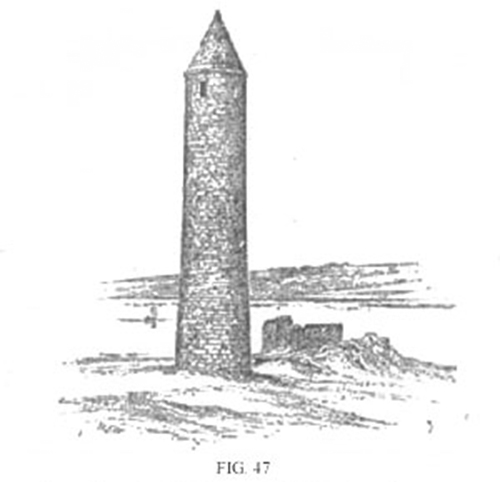 Round Tower, Devenish Island, Lough Erne, near Enniskillen