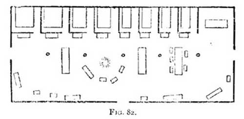 Conjectural plan of Irish good-class house