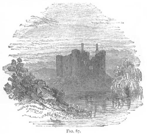 Carlow Castle in 1845