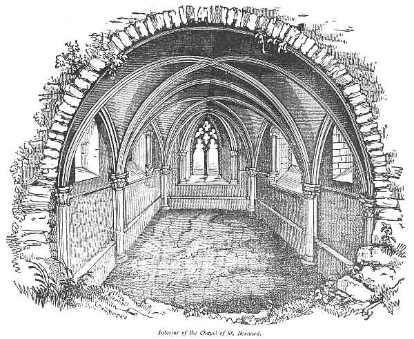 Interior of the Chapel of St. Bernard, Mellifont Abbey