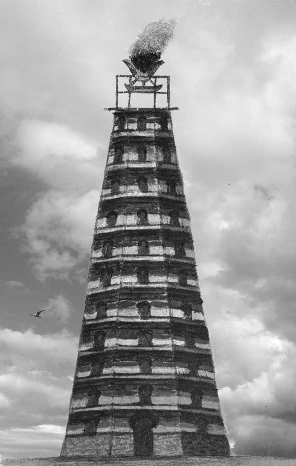 Caligula’s Tower, called Nemtor by the Marini