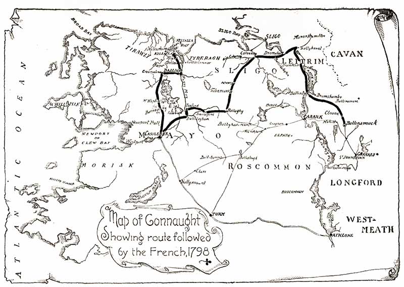 Map of Connaught