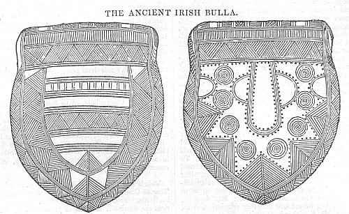 ancient irish bulla