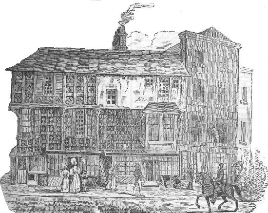 Wooden house in Drogheda, 1570