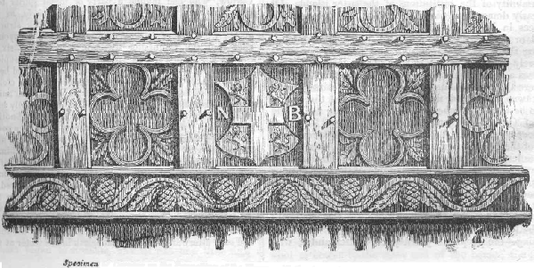 Arms of De Bathe family, Drogheda