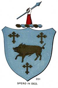 Crowley, Curley or Croly family crest